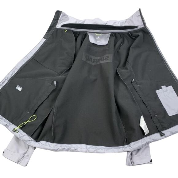 Elevate Simrad Jacket Mens L Softshell Full Zip Outdoor Waterproof Hood Fishing - Picture 2 of 5